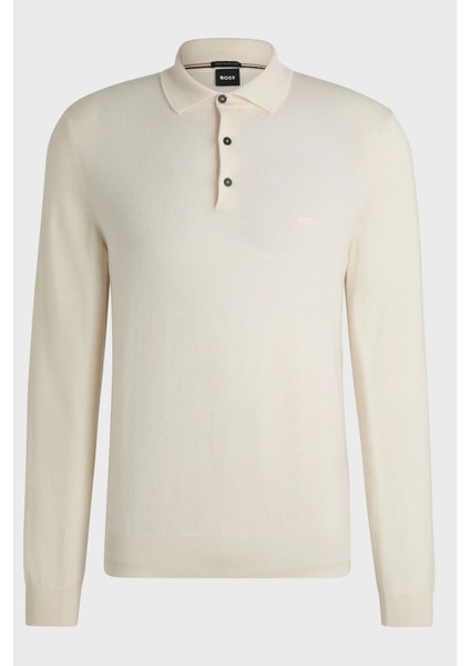 Yünlü Regular Fit Düğmeli Polo Yaka Kazak Erkek Polo Yaka Kazak 50476357 131 indirimleri