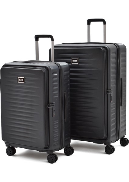 Ground Körüklü 2’li Valiz Seti Büyük ve Orta Boy – Ultra Dayanıklı, Geniş Hacimli, Tsa Kilitli