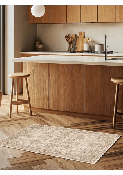 Mars Halı Vintage Görünümlü Bej Motifli Salon ve Mutfak Halısı MARS2261 fiyatları