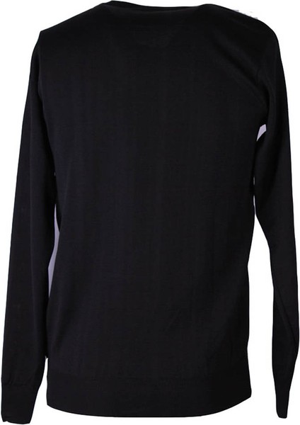 O Yaka Siyah Erkek Kazak YSN01 modelleri