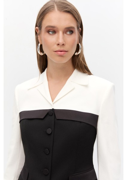 Büstiyer Detaylı Blazer Takım modelleri