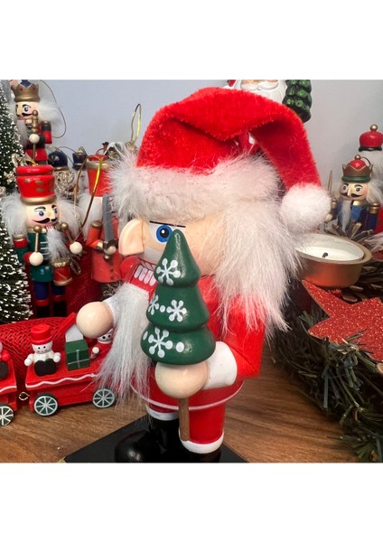 Yılbaşı Temalı Renkli Fındıkkıran Kurşun Asker 16 Cm, Neşe ve Sürpriz Dolu Dekorasyon indirimleri