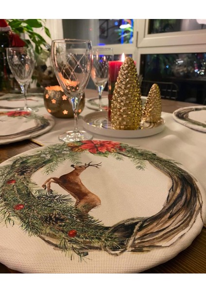 E520 Kış-Yılbaşı-1 Adet Runner-4 Adet Supla Set fiyatları