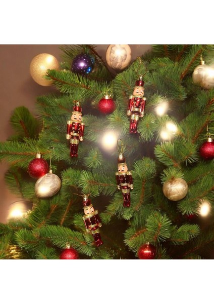 4'lü Renkli Fındıkkıran Kurşun Asker Ağaç Oyunu Seti modelleri