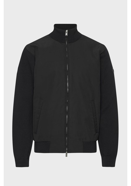 Logolu Pamuklu Regular Fit Dik Yaka Yumuşak Dokulu Ceket Erkek Ceket 50543135 001