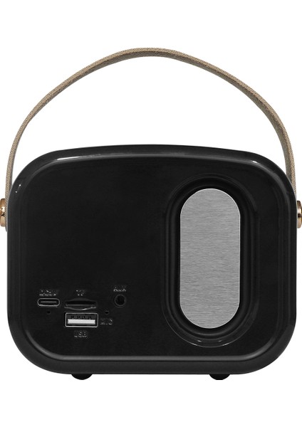 MD-24BT Echoes 3W 800MAH Siyah Usb+Tf Kart+Bluetooth Destekli Klasik Retro Müzik Kutusu fırsatları