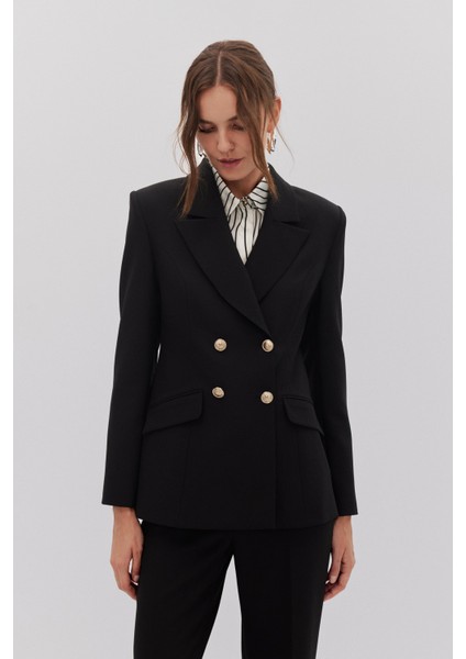 Kruvaze Blazer Pantolon Takım modelleri