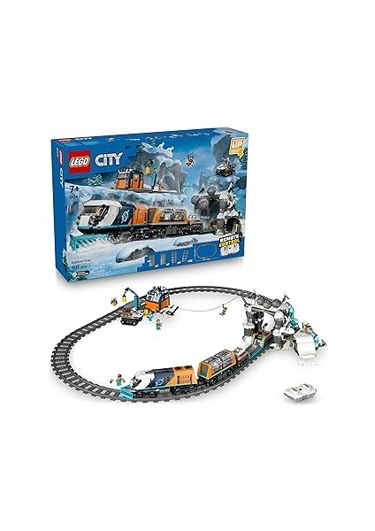 City Kaşiflerin Kuzey Kutbu Ekspres Treni 60470 - Stem’e Ilgi Duyan 7 Yaş ve Üzeri Çocuklar Iç