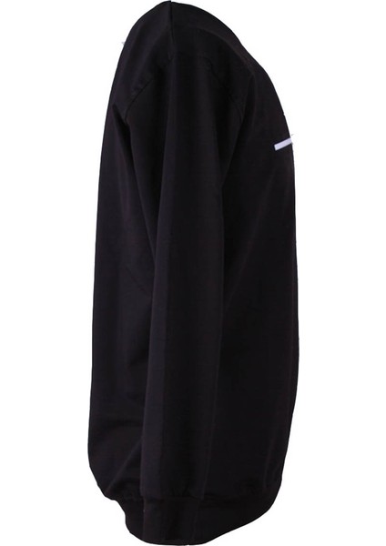 0 Yaka 2 Ip Siyah Erkek Sweatshirt What Baskı fiyatları