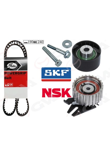 Mtxdpn Eksantrik Gergi Kiti 190X240 Bravo 96 Doblo 01 Marea 99-02 -Idea 04 1.9jtd KTB317 Dayco Kayiş