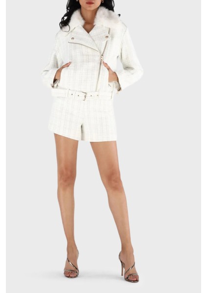 Sandra Regular Fit Yumuşak Tüy Detaylı Yaka Fermuarlı Ceket W5BL16W2382 Bayan Ceket W5BL16 W2382 F0YK fiyatları