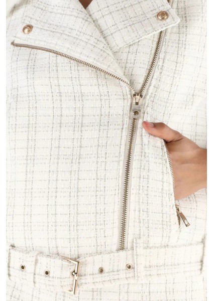 Sandra Regular Fit Yumuşak Tüy Detaylı Yaka Fermuarlı Ceket W5BL16W2382 Bayan Ceket W5BL16 W2382 F0YK indirimleri