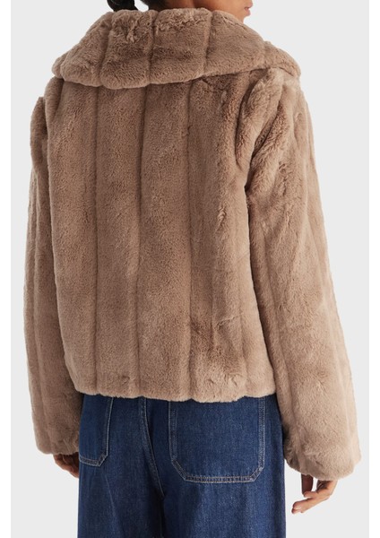 New Shophy Regular Fit Şal Yaka Cepli Suni Kürk Mont W0BL0NWDCH0 Bayan Mont W0BL0N Wdch0 A106 modelleri