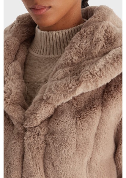 New Shophy Regular Fit Şal Yaka Cepli Suni Kürk Mont W0BL0NWDCH0 Bayan Mont W0BL0N Wdch0 A106 fırsatları