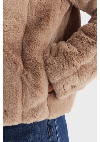 New Shophy Regular Fit Şal Yaka Cepli Suni Kürk Mont W0BL0NWDCH0 Bayan Mont W0BL0N Wdch0 A106 indirimleri