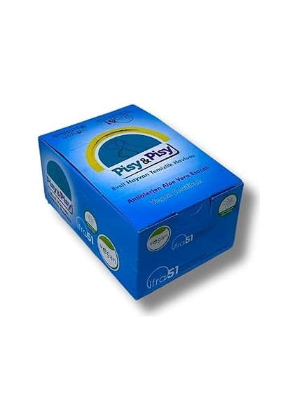 Pisy & Pisy Hipolaerjenik Evcil Hayvan Temizleme Havlusu