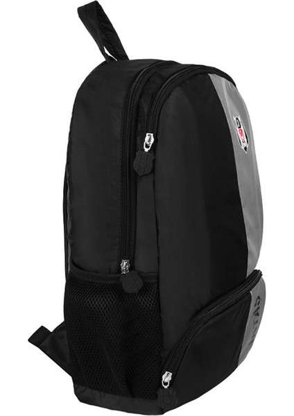 Beşiktaş Gri Şeritli Siyah Sırt Çantası fiyatları