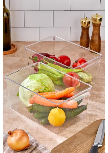 2 Li Buzdolabı Organizeri & Buzdolabı Düzenleyici 6 Lt fiyatları