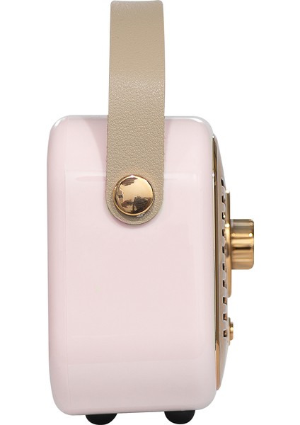 MD-24BT Echoes 3W 800MAH Pembe Usb+Tf Kart+Bluetooth Destekli Klasik Retro Müzik Kutusu fırsatları