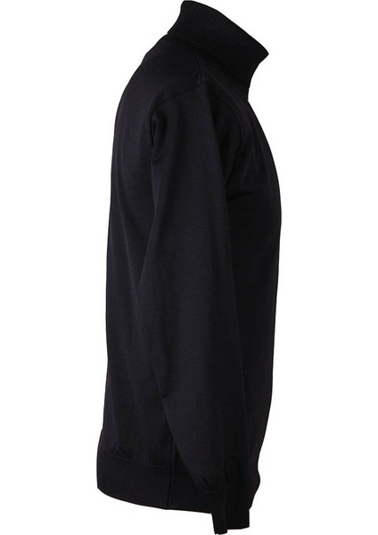 Tam Balıkçı Siyah Erkek Kazak YSN03 fiyatları