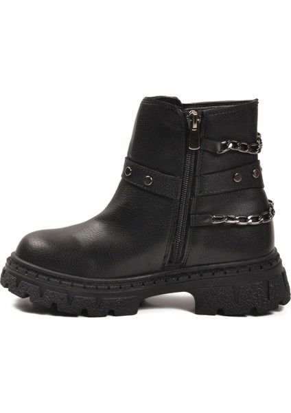 Siyah Içi Polarlı Kaymaz Kız Çocuk Bot Dante F fiyatları