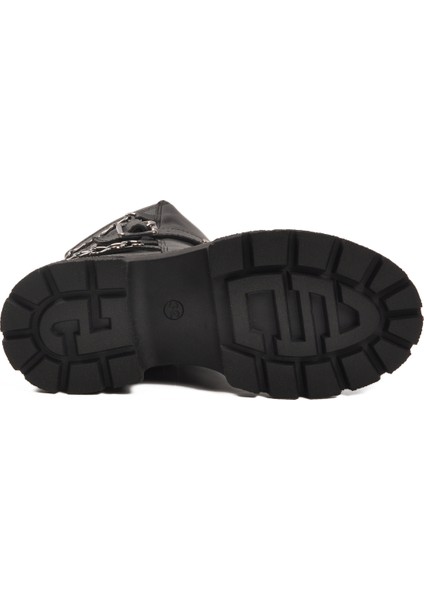 Siyah Içi Polarlı Kaymaz Kız Çocuk Bot Dante F indirimleri