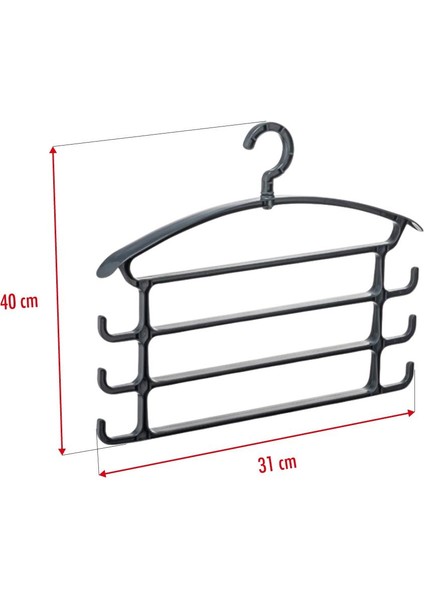 Füme Pantolon Askısı & Dolap Düzenleyici Askı modelleri