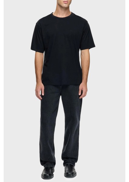 Logolu Pamuklu Regular Fit Bisiklet Yaka T Shirt Erkek T Shirt LB25FWCLAMUTS fiyatları