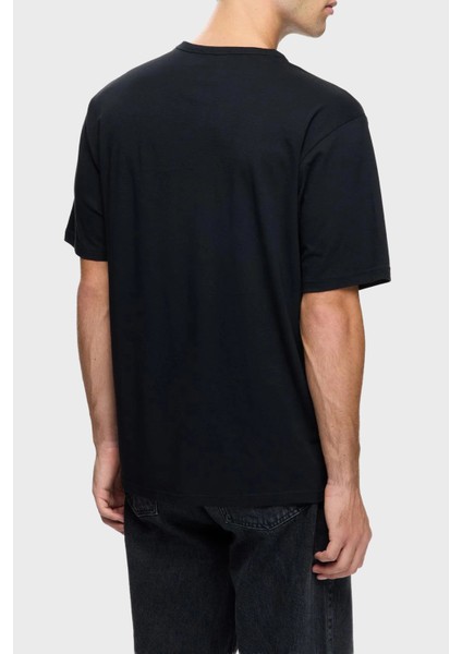 Logolu Pamuklu Regular Fit Bisiklet Yaka T Shirt Erkek T Shirt LB25FWCLAMUTS modelleri