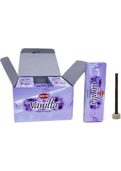 Vanilla Dhoop Organik Tütsü Seti (12’li) – Tatlı Vanilya Koku, 70 Dk Yanış fiyatları