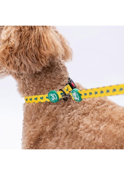 Cactus Kaktüs Desenli Köpek Boyun Tasması Ayarlanabilir Köpek Tasması M Size (32-48CM Boyun Aralığı) modelleri