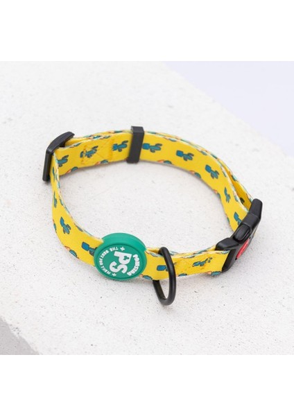 Cactus Kaktüs Desenli Köpek Boyun Tasması Ayarlanabilir Köpek Tasması M Size (32-48CM Boyun Aralığı) indirimleri