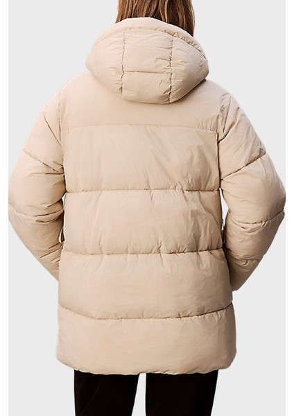 Regular Fit Kapüşonlu Kemer Detaylı Suya Dayanıklı Mont LV047D507GNSU Bayan Mont LV047D507G Nsu modelleri