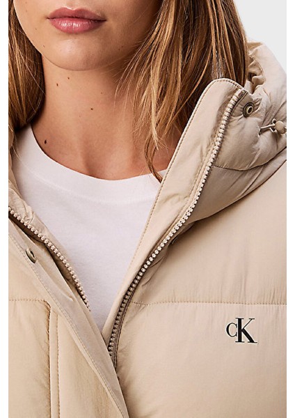 Regular Fit Kapüşonlu Kemer Detaylı Suya Dayanıklı Mont LV047D507GNSU Bayan Mont LV047D507G Nsu indirimleri