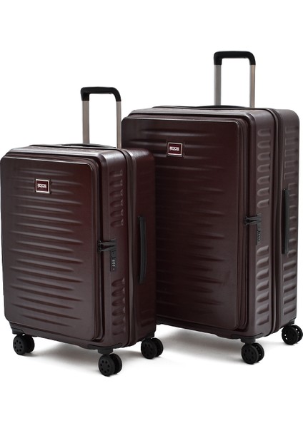 Ground Körüklü 2’li Valiz Seti Büyük ve Orta Boy – Ultra Dayanıklı, Geniş Hacimli, Tsa Kilitli
