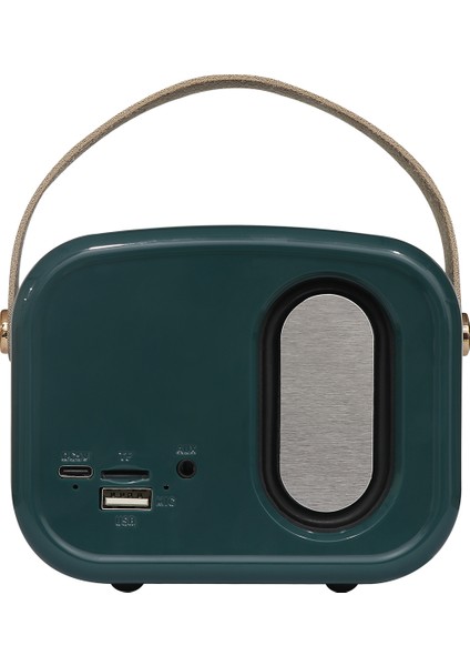 MD-24BT Echoes 3W 800MAH Yeşil Usb+Tf Kart+Bluetooth Destekli Klasik Retro Müzik Kutusu fırsatları