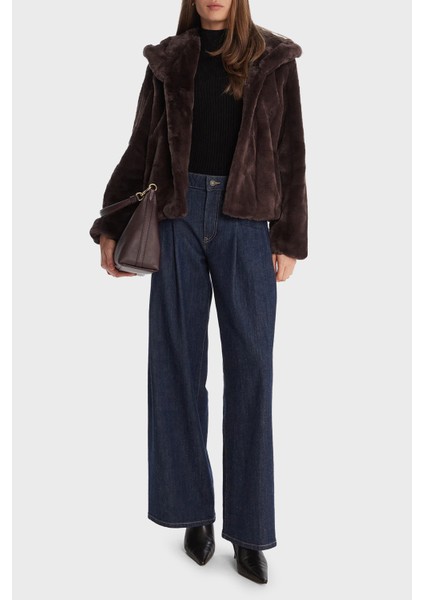 New Shophy Regular Fit Şal Yaka Cepli Suni Kürk Mont W0BL0NWDCH0 Bayan Mont W0BL0N Wdch0 A11R fiyatları