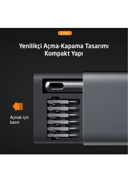 Imiki 51IN1 Hassas Manyetik Tornavida Seti - Xiaomi Mi Precision Screwdriver Kit 2 fırsatları