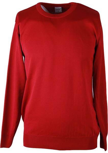 O Yaka Bordo Erkek Kazak YSN01