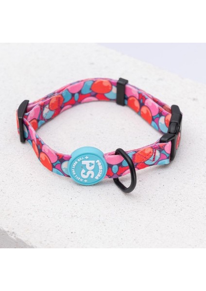 Balloons Balon Desenli Köpek Boyun Tasması Ayarlanabilir Köpek Tasması M Size (32-48CM Boyun Aralığı) modelleri