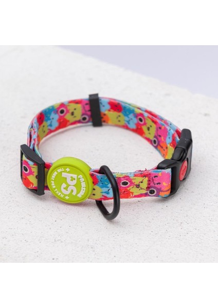 Monsters Canavar Desenli Köpek Boyun Tasması Ayarlanabilir Köpek Tasması M Size (32-48CM Boyun Aralığı) fırsatları
