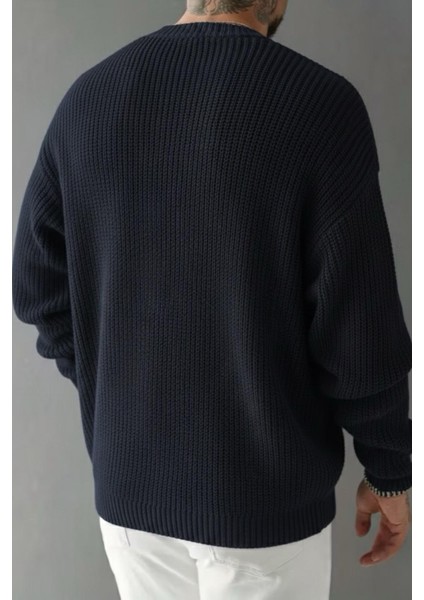 Grov Düğmeli V Yaka Kalın Erkek Hırka fiyatları