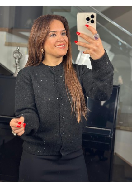 Simli Siyah Hırka fiyatları