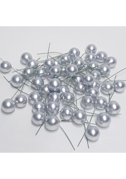 300 Adet Çok Renkli Kokina Pike Yılbaşı Çiçeği Top 1 cm