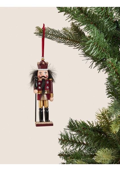 Renkli Kurşun Asker Detaylı Yılbaşı Süsü, Şık ve Eğlenceli Dekorasyon Parçası