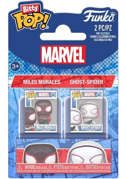 Funko Bitty Pop: Miles Morales & Ghost-Spider 2'li Paket