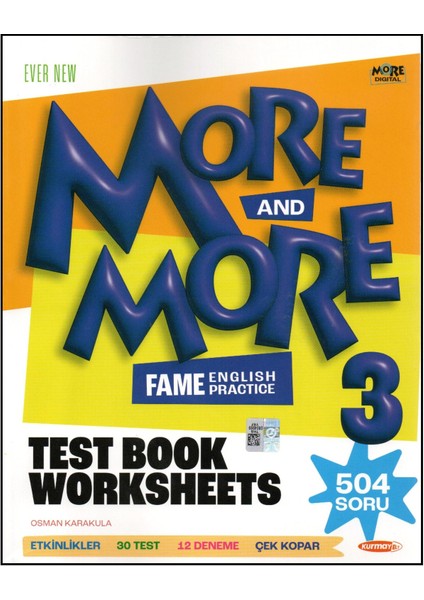 Kurmay Elt More And More 3. Sınıf English Test Book Worksheets