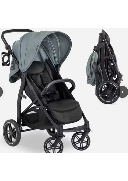 Rapid 4d Bebek Arabası Jungle Green