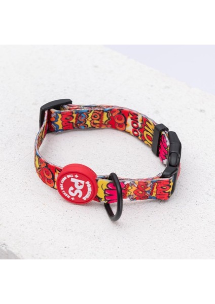 Wow Popart Desenli Köpek Boyun Tasması Ayarlanabilir Köpek Tasması M Size (32-48CM Boyun Aralığı) fırsatları