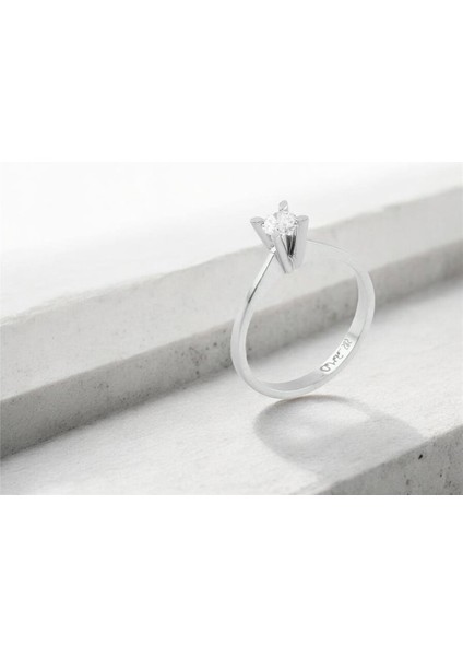 14 Ayar Altın Tektaş Yüzük - 0198866 fiyatları